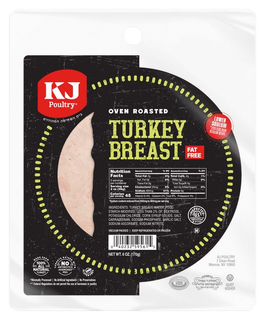 KJ Poultry Oven Roasted Turkey Breast