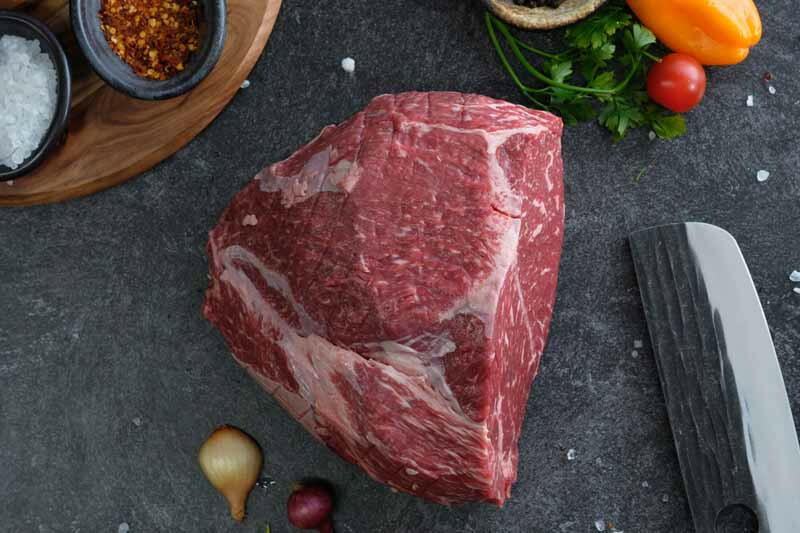 Beef Silver Tip Roast.