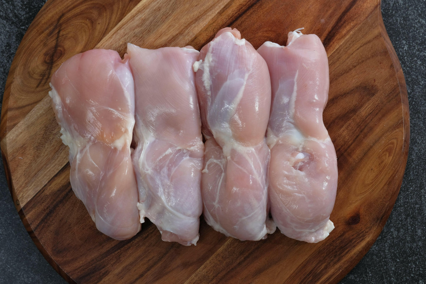 KJ Dark Chicken Cutlets.
