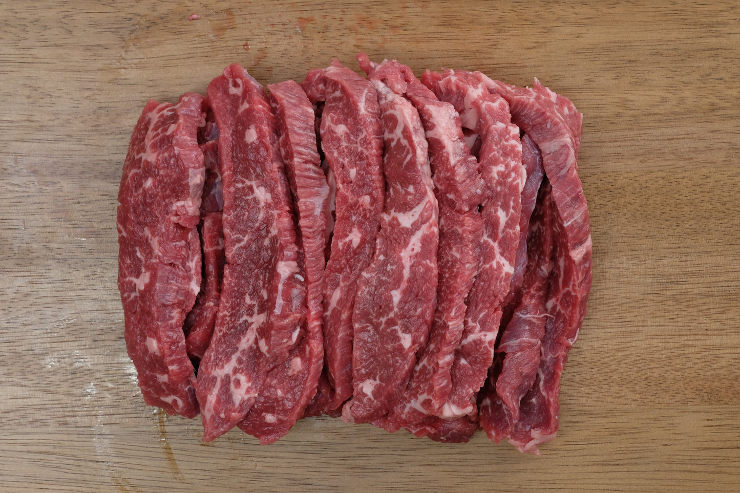 Beef Pepper Steak.