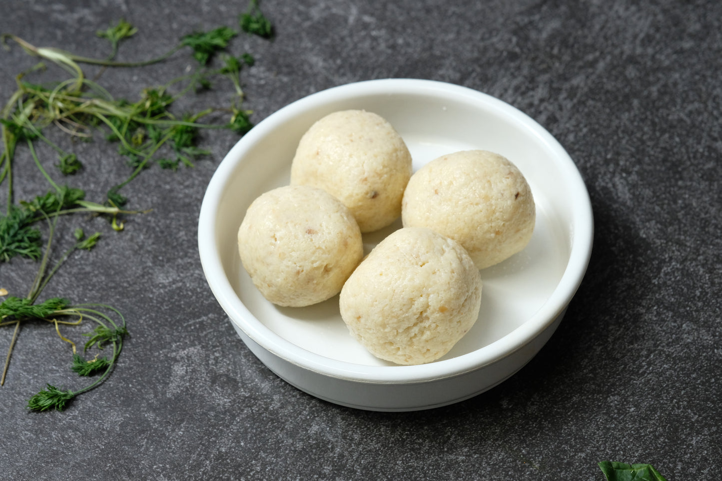 Kneidlach- Matzah Balls.