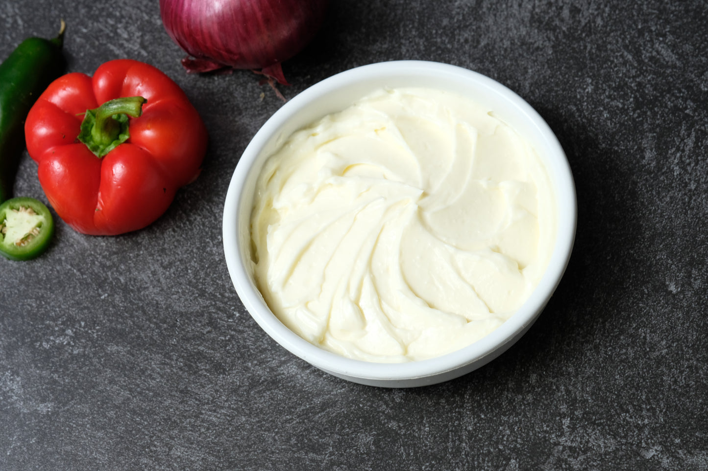 Homemade Garlic Mayonnaise.