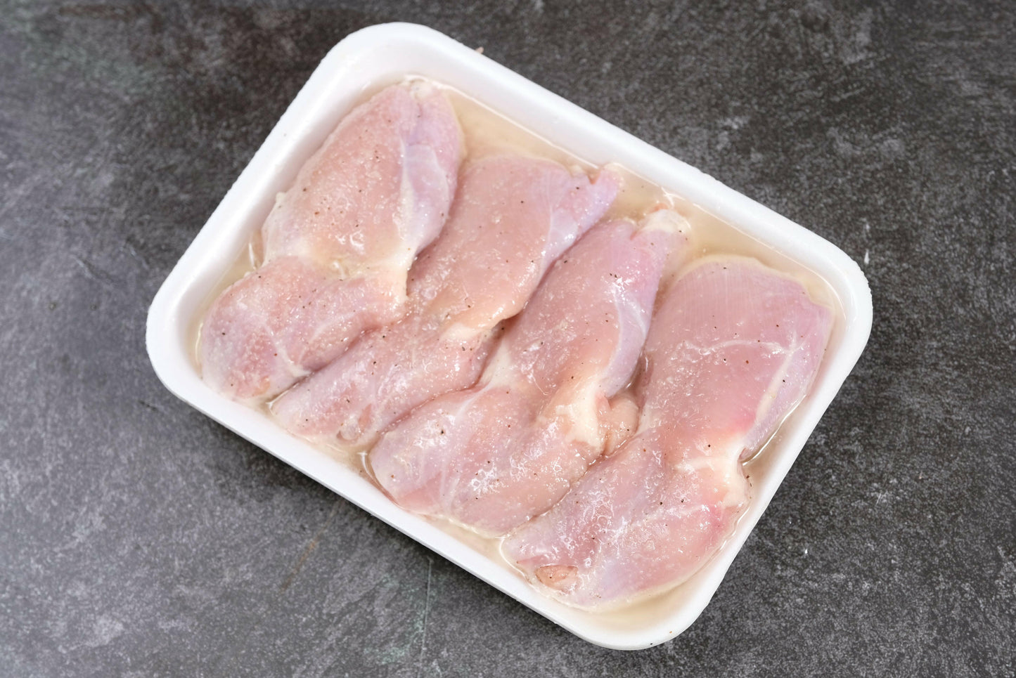 Marinated Dark Chicken Cutlets.