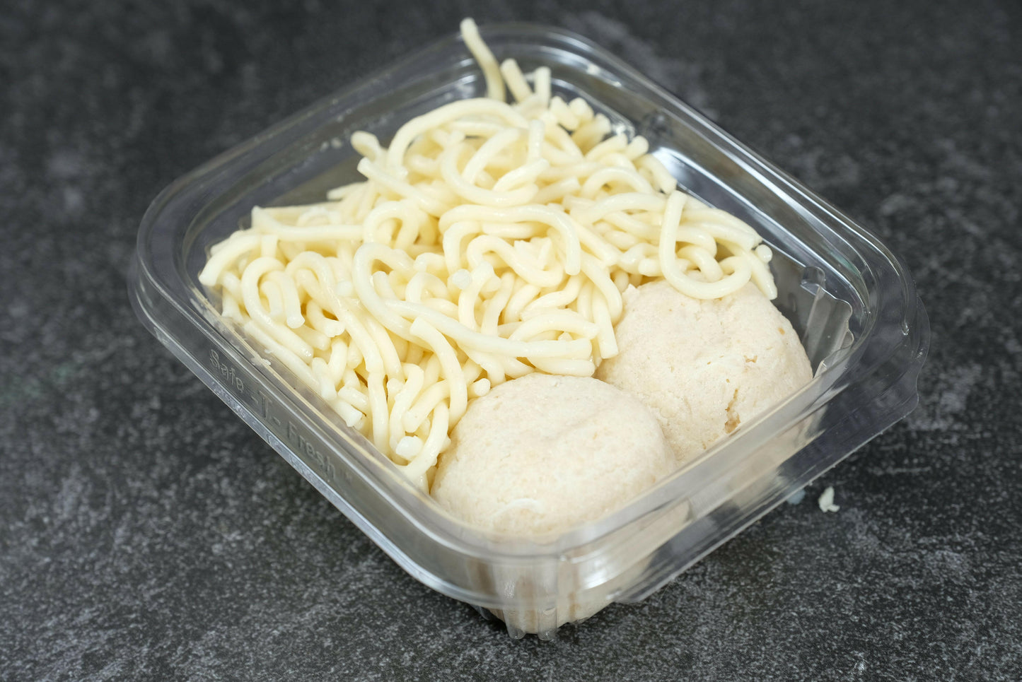 Kneidlach- Matzah Balls with Lukshin.