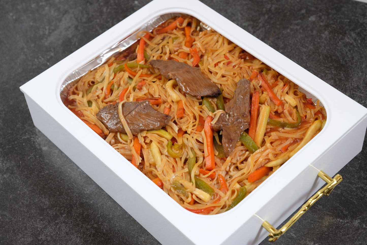 Beef Lo Mein 9x13