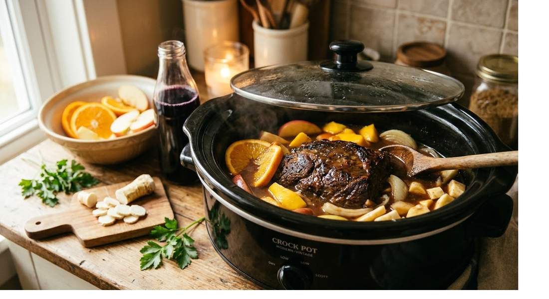 The Secret to a Perfect Pesach Seudah: Crockpot Minute Roast