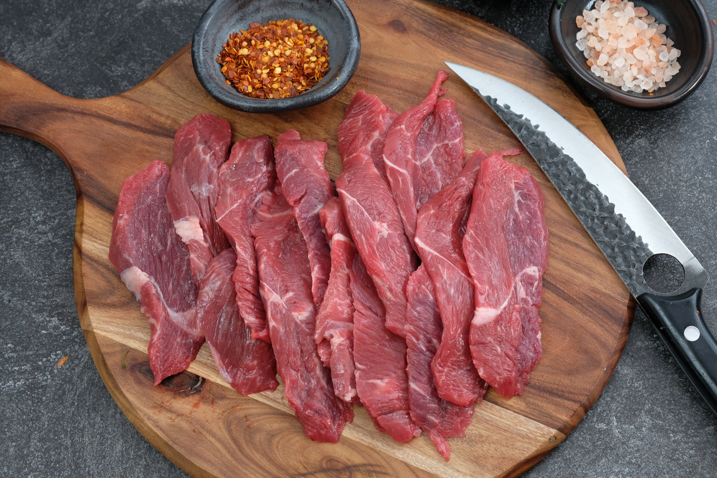 Chinese Pepper Steak - great for jerky