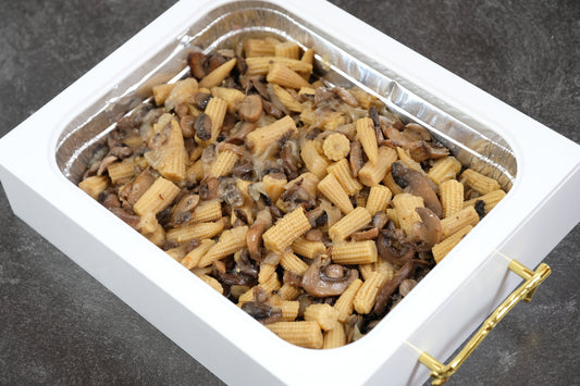 Mushrooms and Baby Corn 9x13