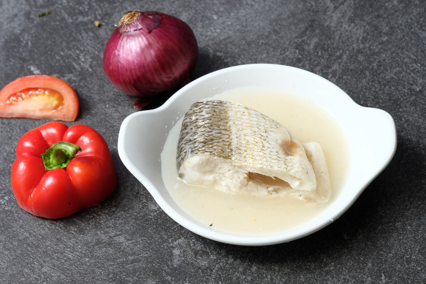 Cooked White Fish 1 Slice